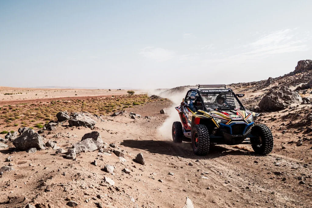 The Toyota of Altitude Racing at the FenekRally. - FenekRally